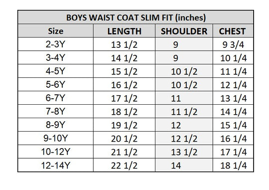 Boys Cotton Poplin Waist coat (Front PKT)-BLUE