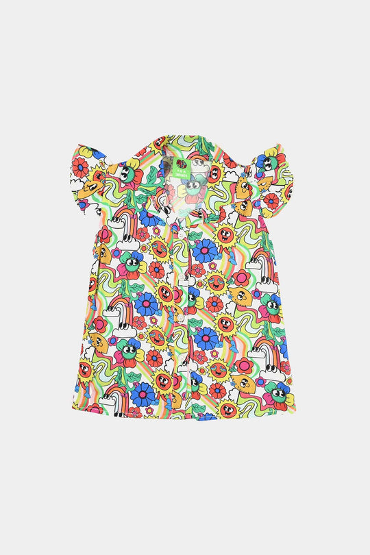 Infant Girls Viscose Casual Top Sugar Rush-Multi