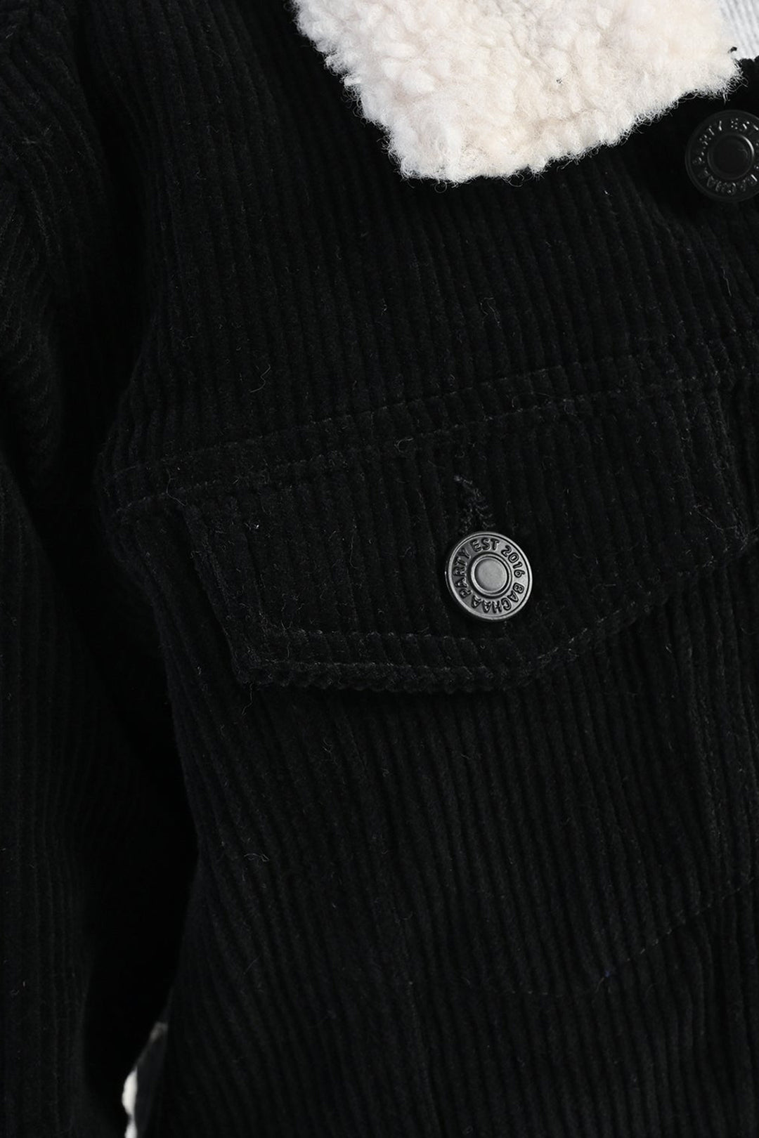 Boys Corduroy Jacket Black