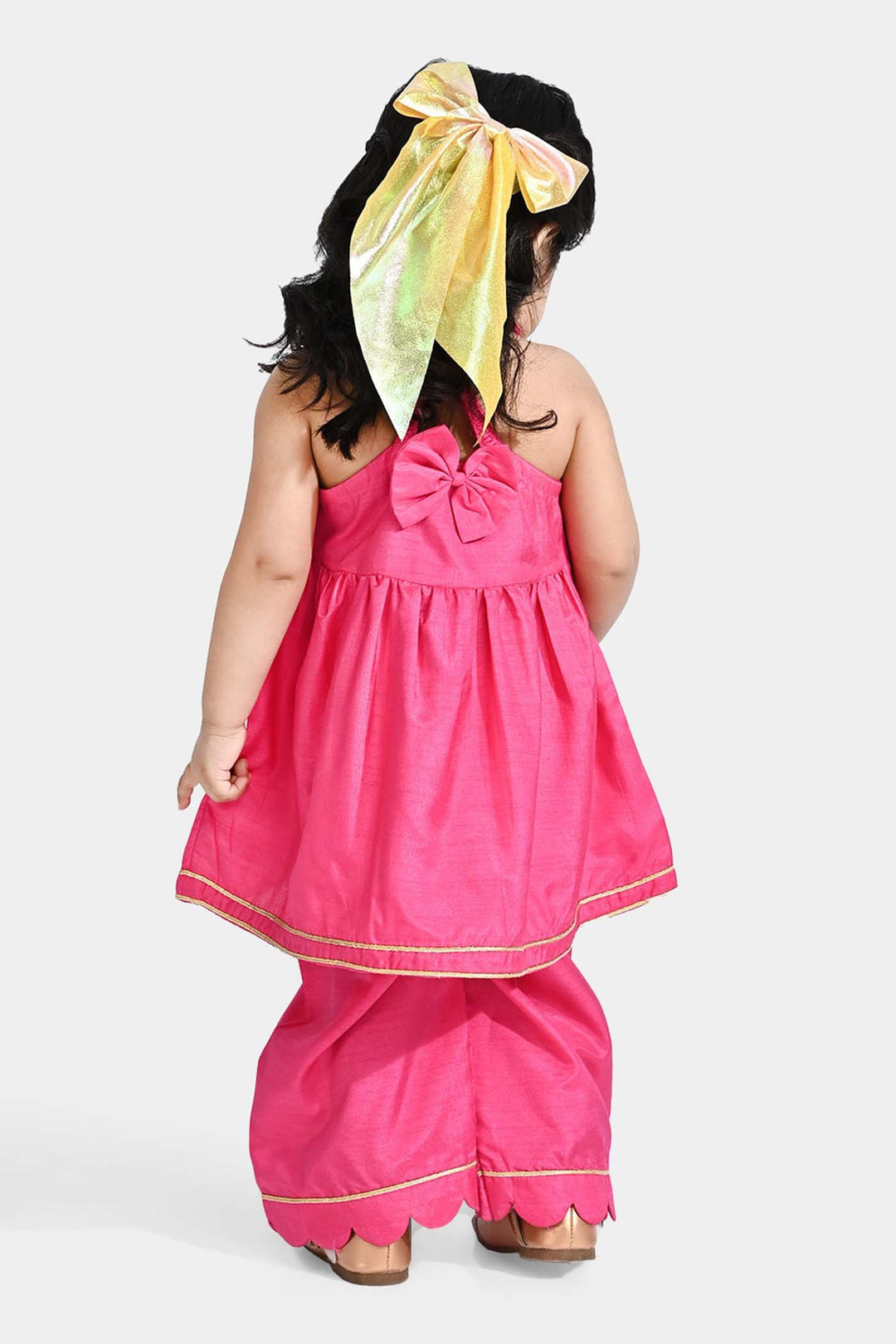 Infant Girls Raw Silk 2Pcs Super Doll