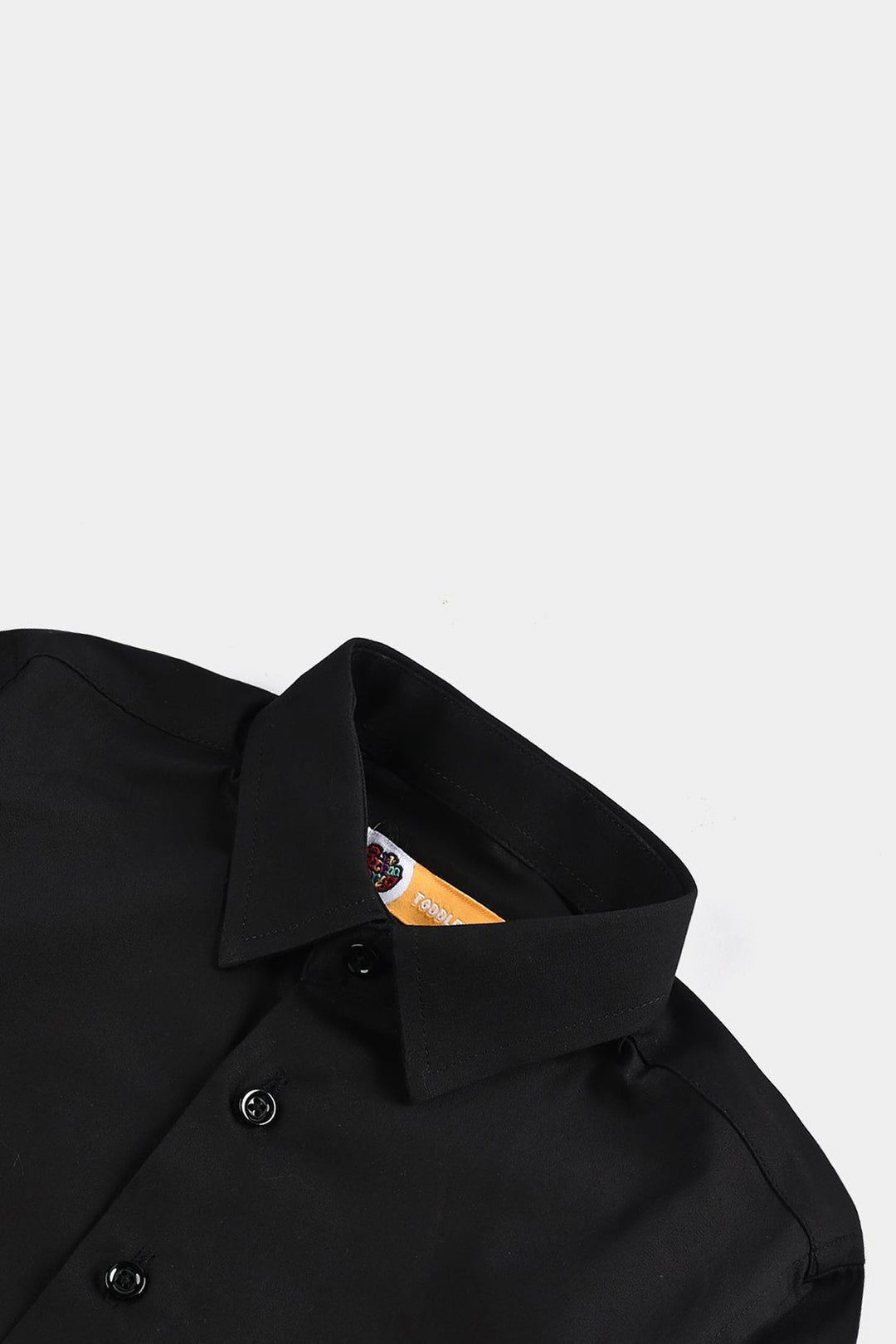 Boys Cotton Poplin Formal Shirt - BLACK