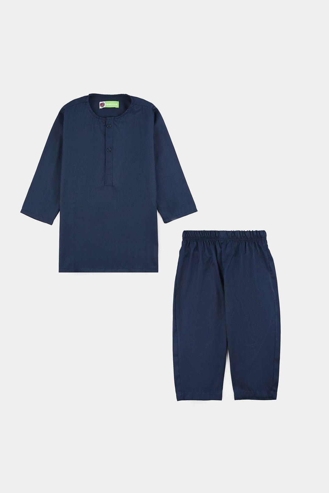 Infant Boys Poly Viscose Blended Suit 2 Piece (Blended) - Blue