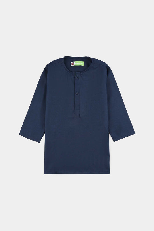 Infant Boys Poly Viscose Blended Suit 2 Piece (Blended) - Blue