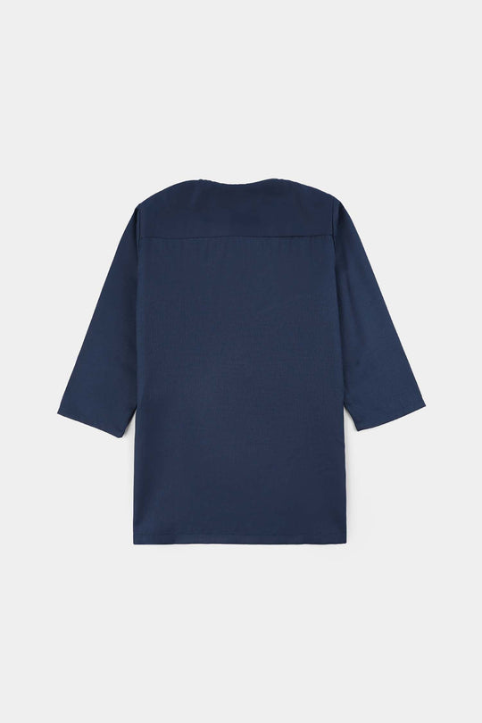 Infant Boys Poly Viscose Blended Suit 2 Piece (Blended) - Blue