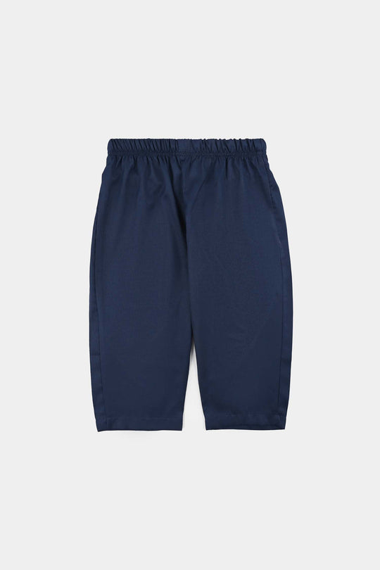 Infant Boys Poly Viscose Blended Suit 2 Piece (Blended) - Blue