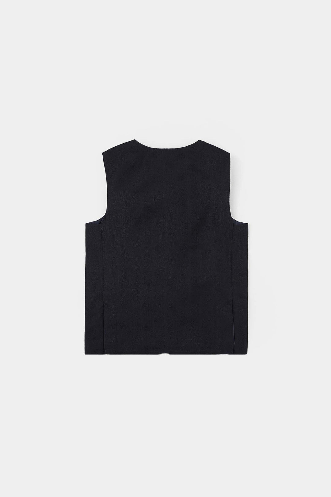 Infant Boys Poly Viscose Waistcoat (Blended)-Blue