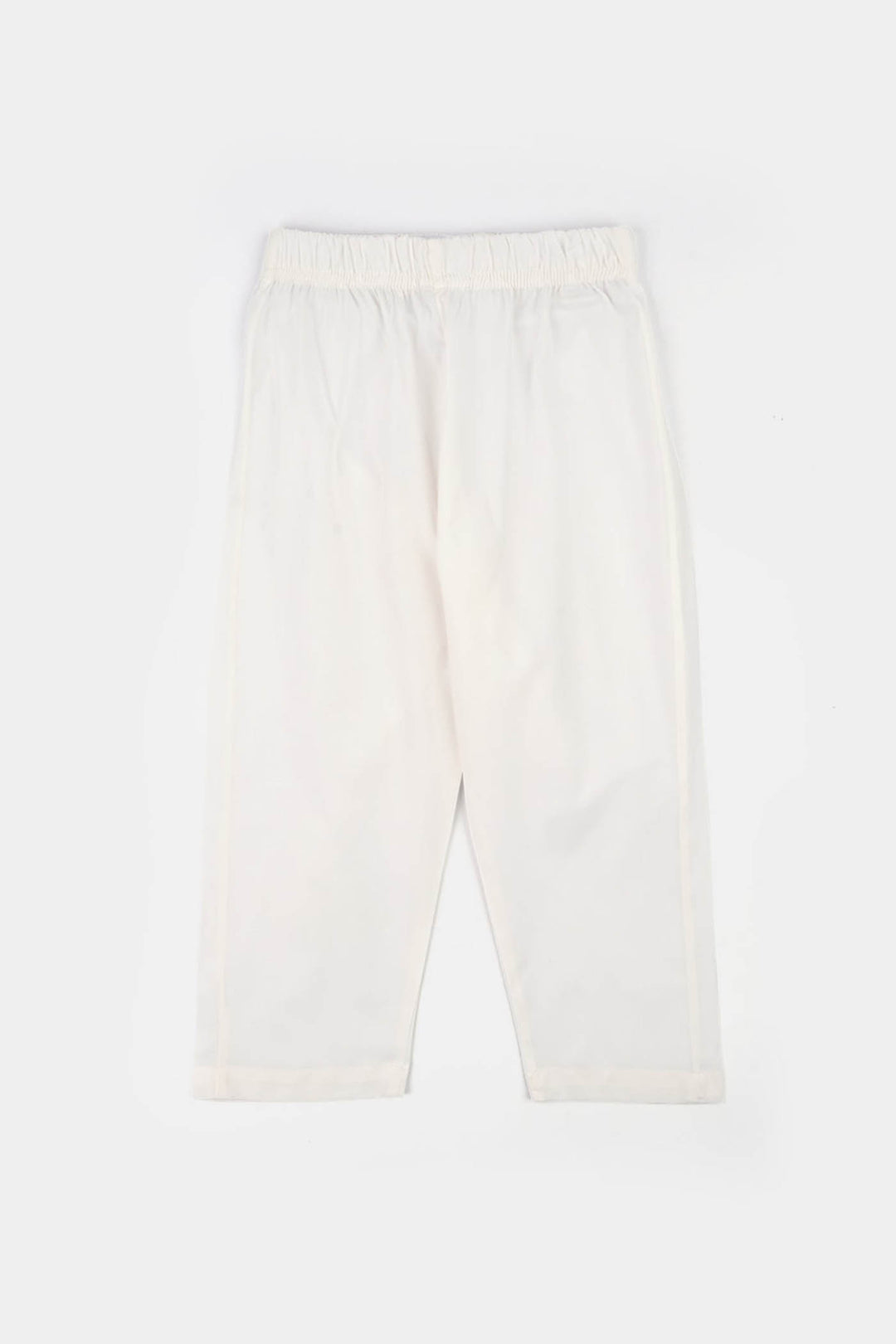 Boys Poly Viscose 2Piece Suit-Bright White