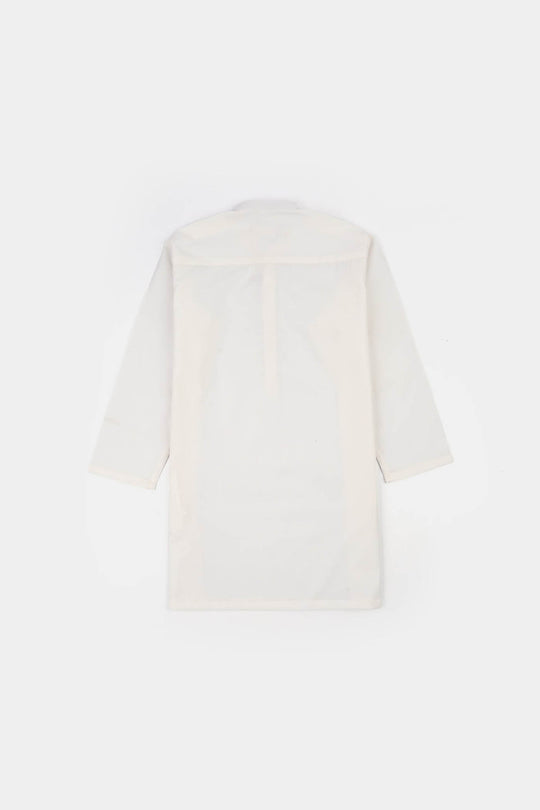 Boys Poly Viscose 2Piece Suit-Bright White