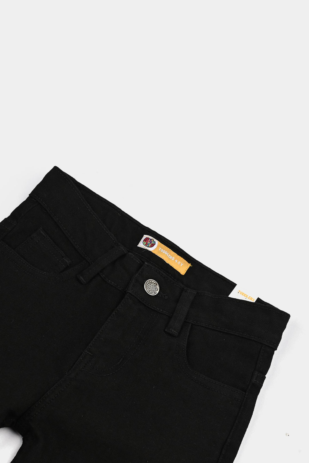 Boys Denim Stretch Pant Basic - BLACK