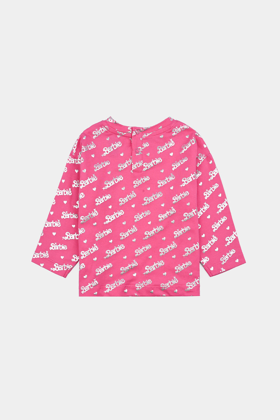 Infant Girls Lycra Jersey T-Shirt F/S - Pink