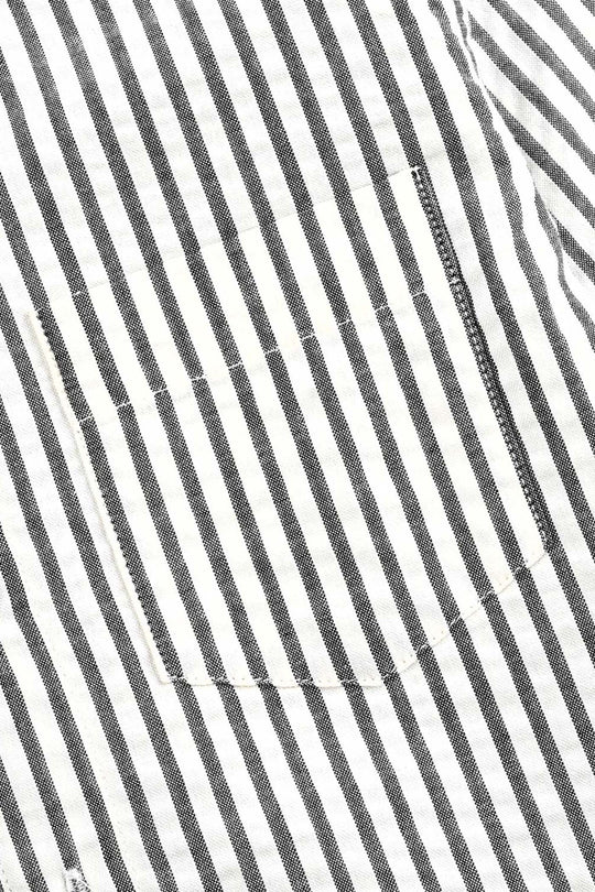 Boys Yarn Dyed Shirt F/S (Ready To Explore) - G/Stripe