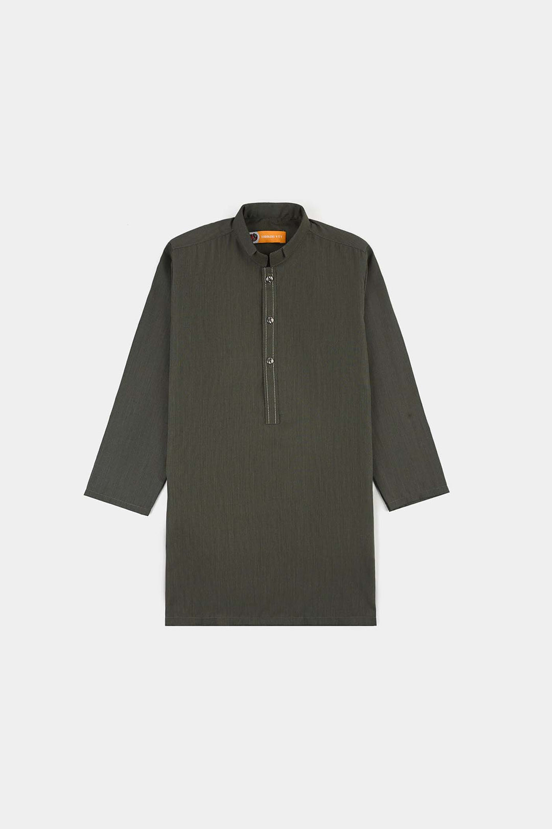 Boys Poly Viscose 2Piece Suit (Dusty Olive)