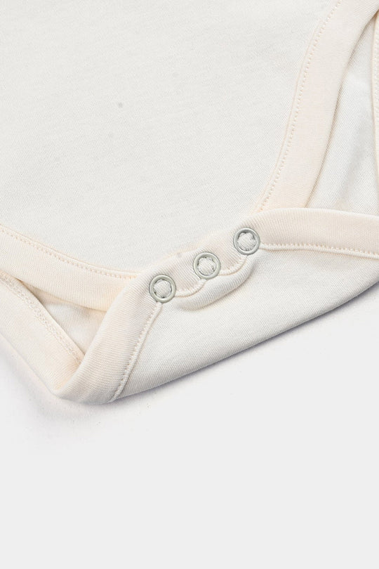 Infant Girls Cotton Interlock Romper F/S HELLO LITTLE CUTIE - Shrt.Bread