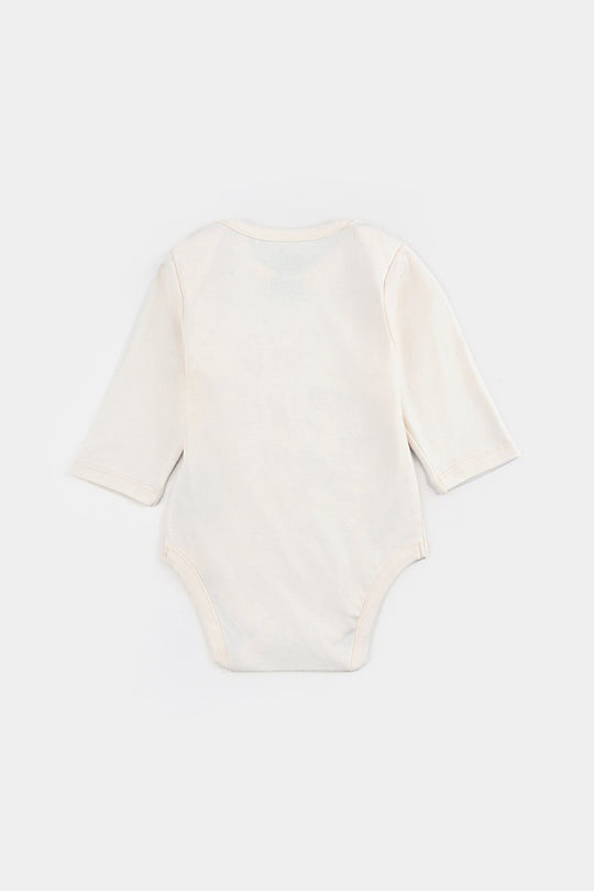 Infant Girls Cotton Interlock Romper F/S HELLO LITTLE CUTIE - Shrt.Bread