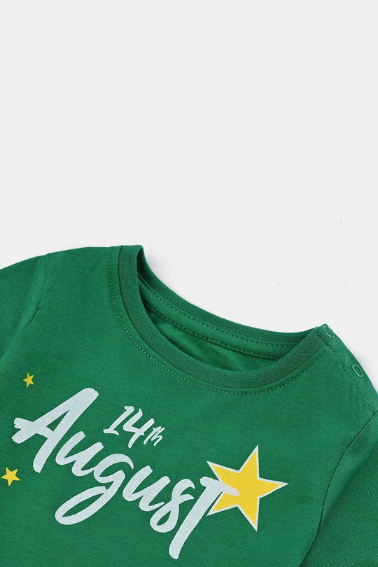 Infant Girls T-Shirt SHINING STAR-Joly Green