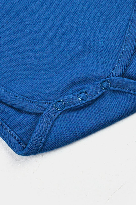 Infant Boys Cotton Interlock Romper F/S SAFARI FRIENDS