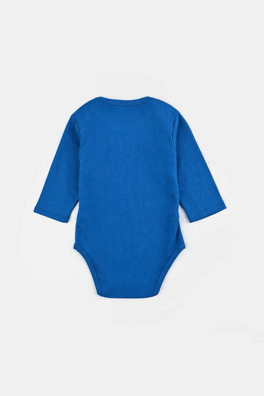 Infant Boys Cotton Interlock Romper F/S SAFARI FRIENDS