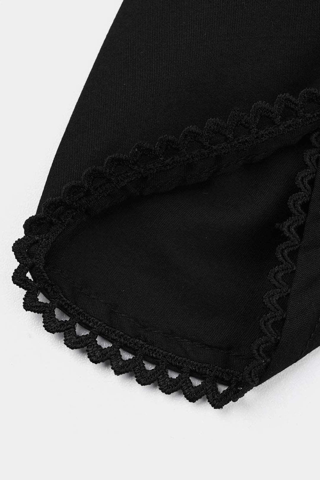 Infant Girls Cotton Tulip Shalwar -BLACK