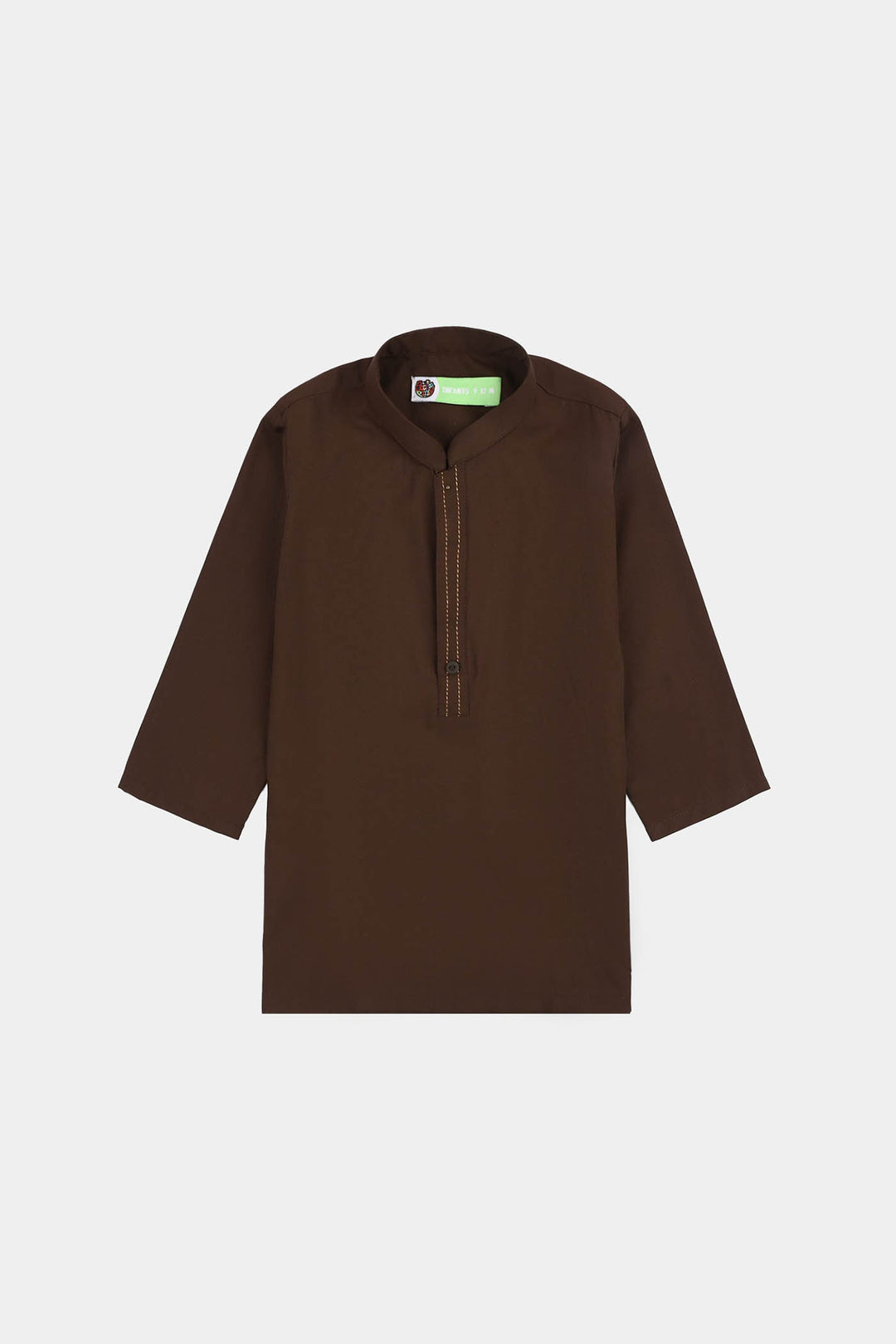 Infant Boys Poly Viscose 2Piece (Honey Mustard)-BROWN
