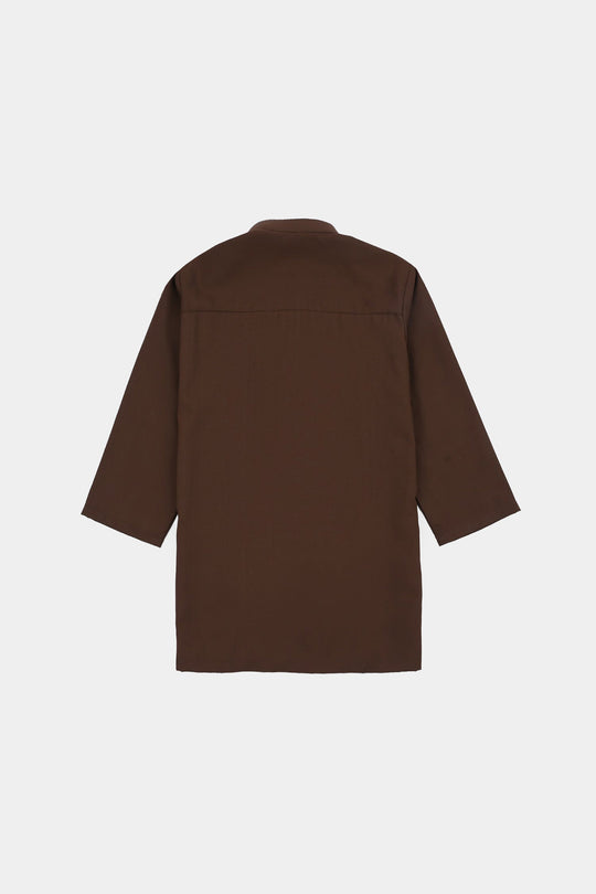 Infant Boys Poly Viscose 2Piece (Honey Mustard)-BROWN