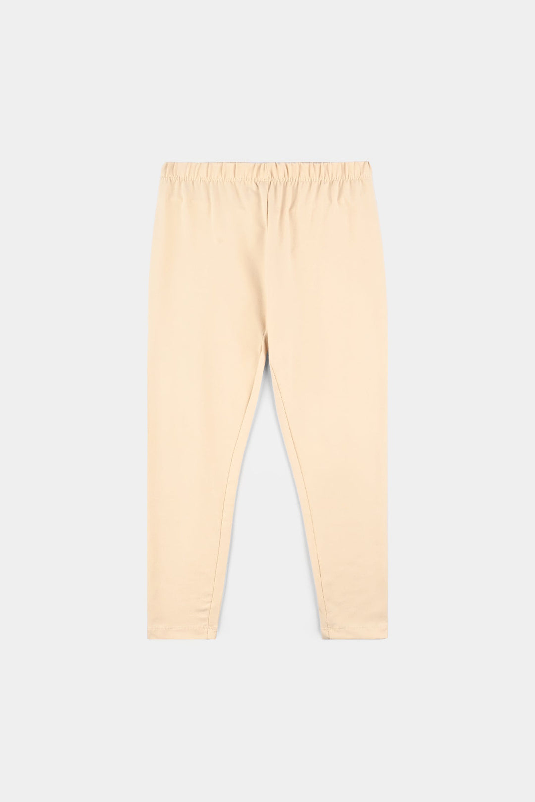 Girls Jersey/Terry Tights-Wood.Ash