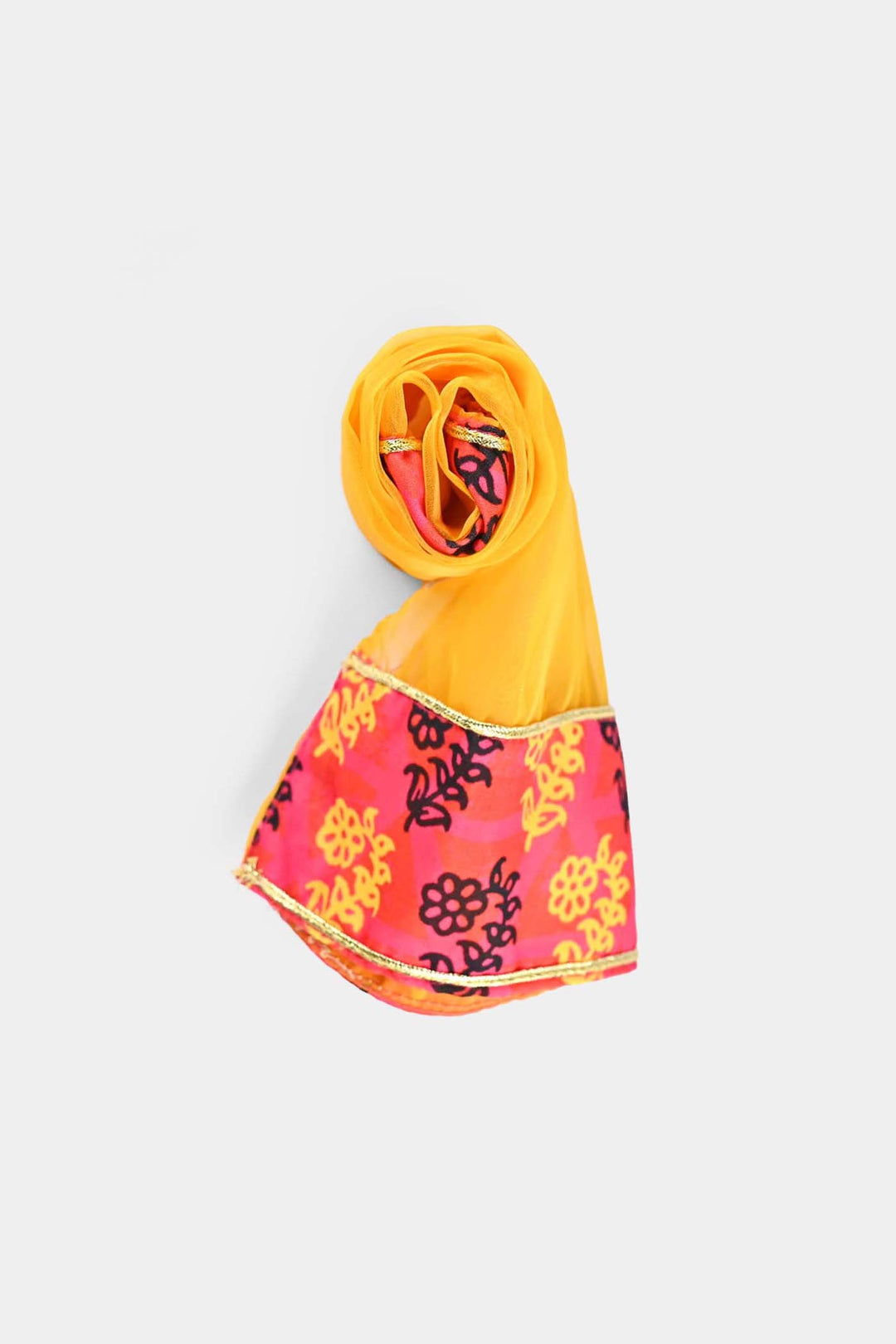 Infant Girls poly cambric 3 Pcs Raunaq-Multi