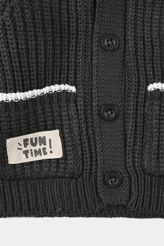 Infant Boys Acrylic Suit-Nevada-GREY