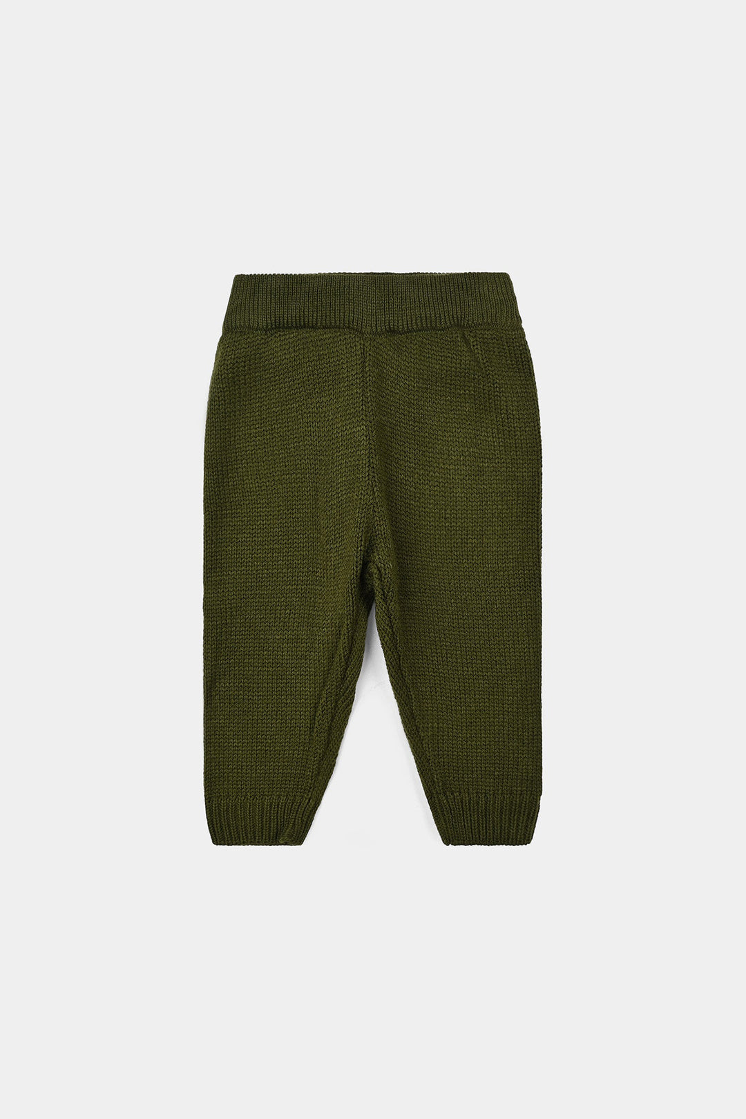 Infant Boys Acrylic Suit-Popcorn - Olive Green