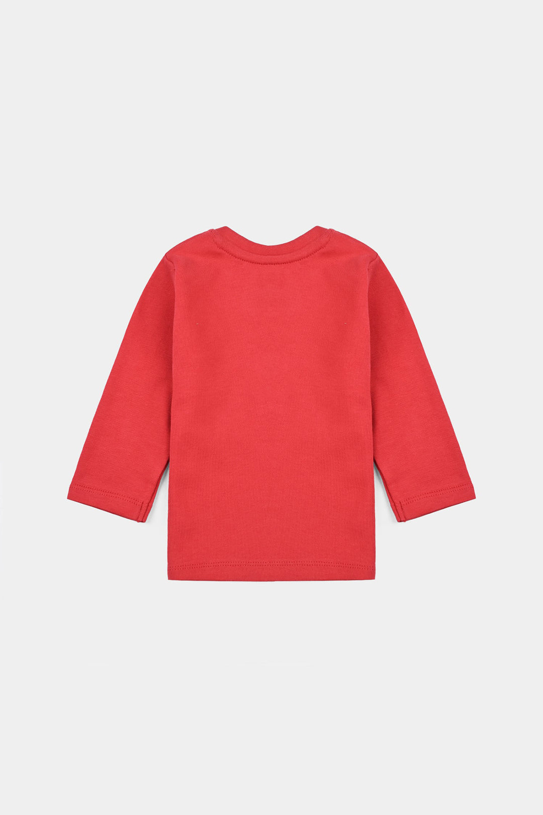 Infant Girls Cotton Interlock Suit THE BOW WORLD - Red