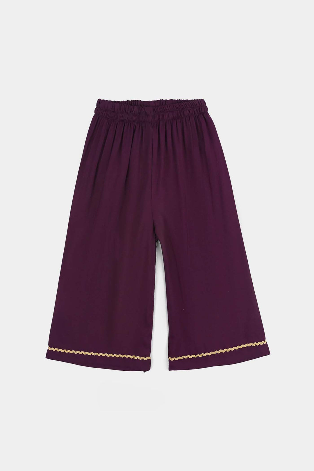 Infant Girls Poly Cambric 2-Piece Set (Maehka Gul) - Purple