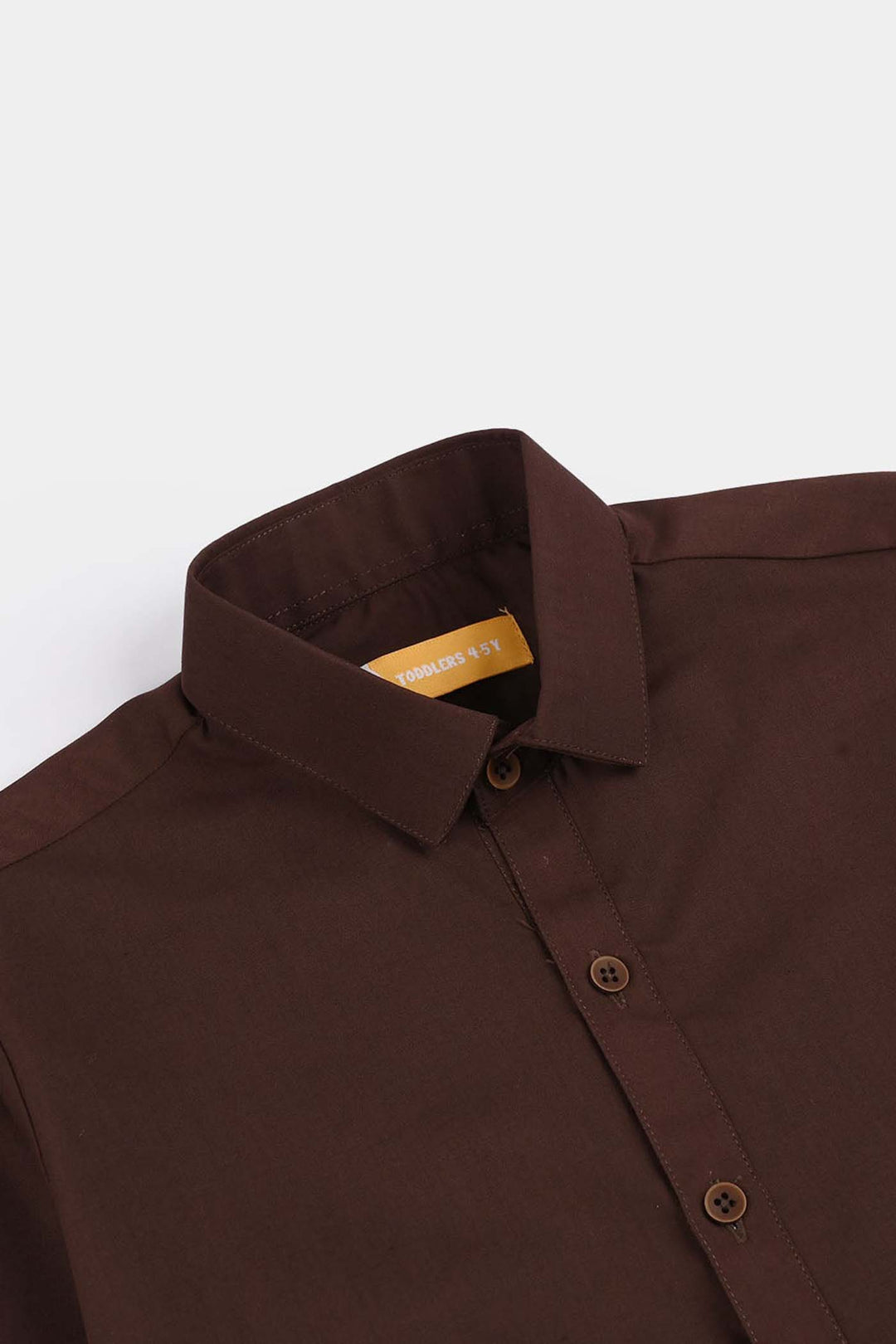 Boys Poly Viscose Kurta Pajama (Blended) - Brown