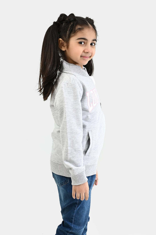 Girls Fleece Jacket LONDON