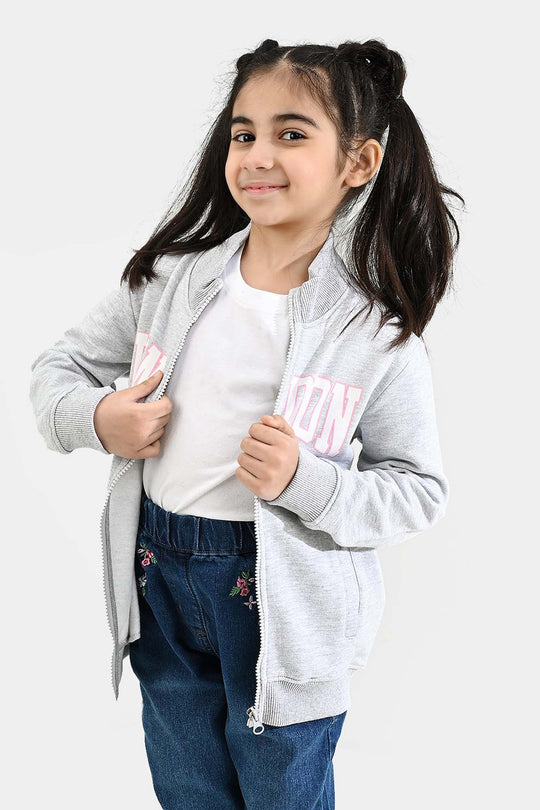 Girls Fleece Jacket LONDON