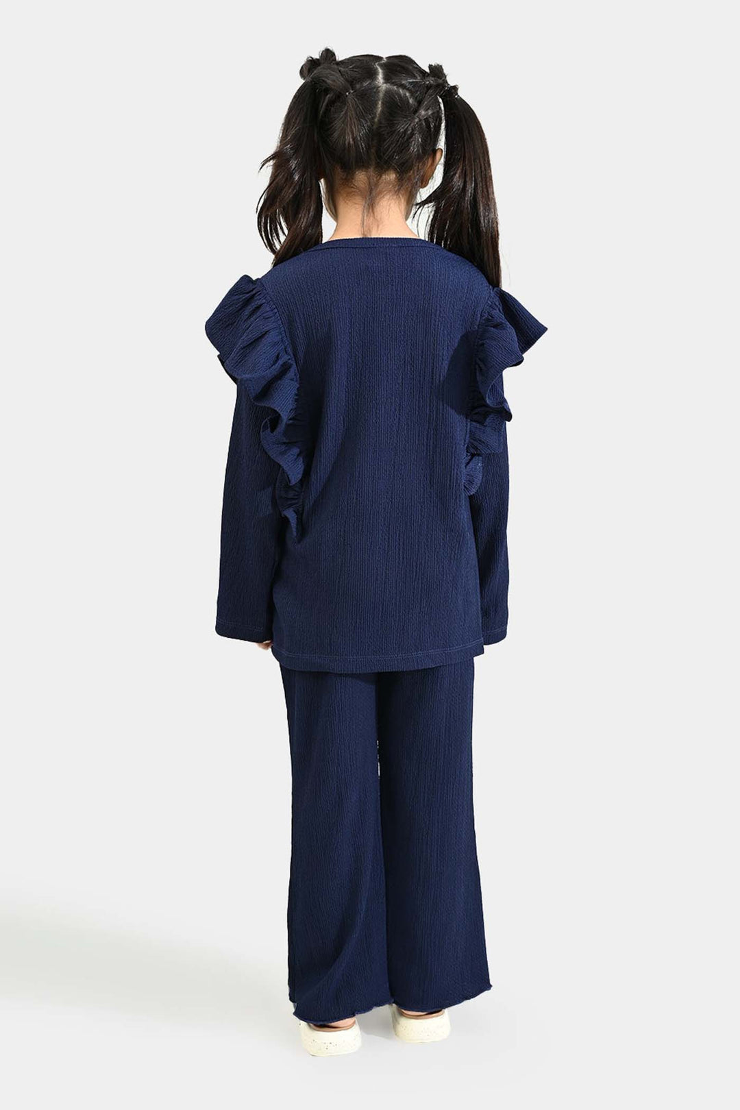 Girls Poly Crinkle 2 Piece KINDNESS IS MAGIC-Blue