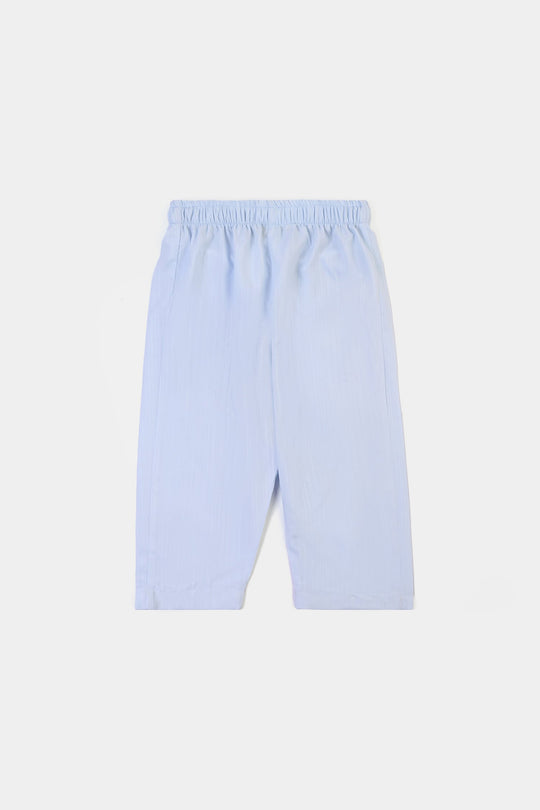 Infant Boys Poly Viscose 2Piece Suit (Sheep)-Blue