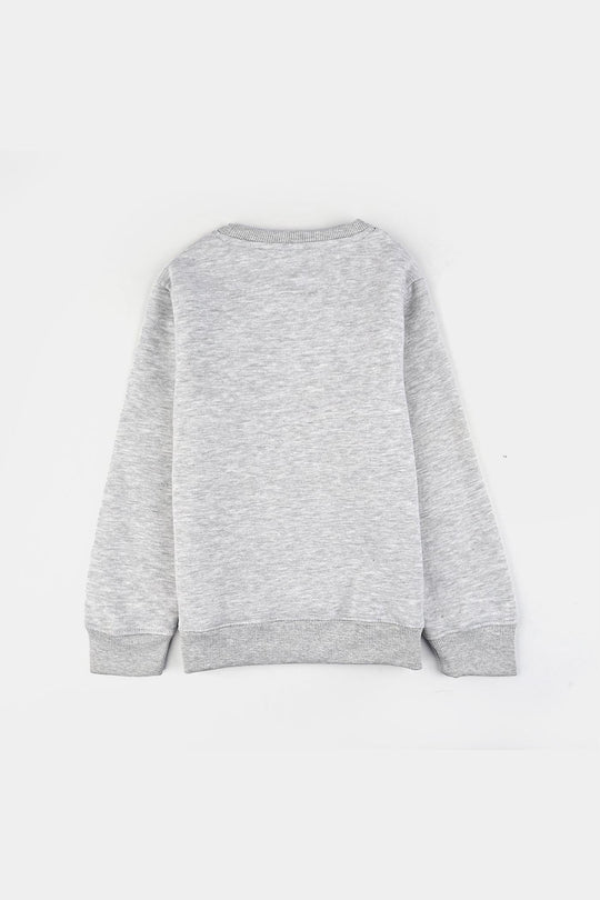 Boys Fleece 2 Piece Suit - Grey
