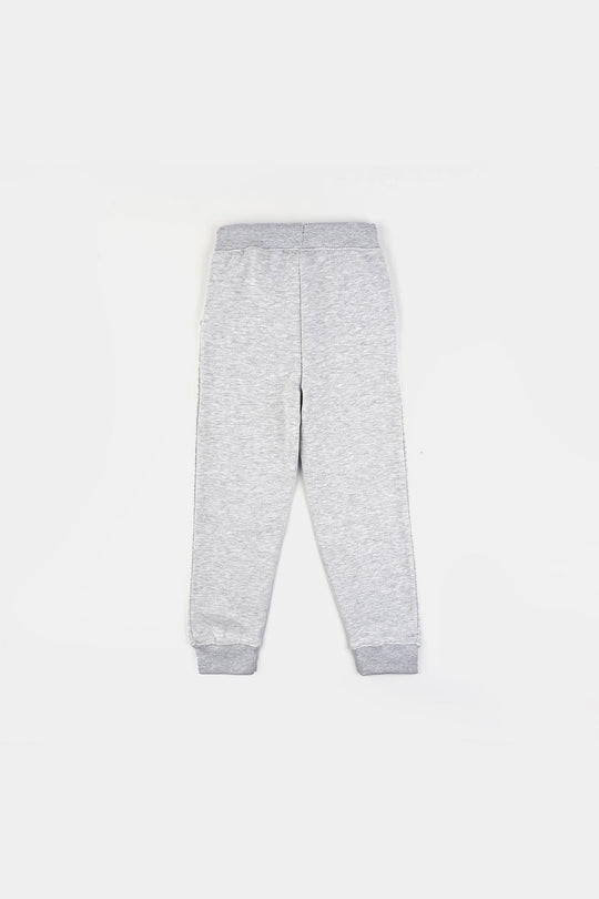 Boys Fleece 2 Piece Suit - Grey