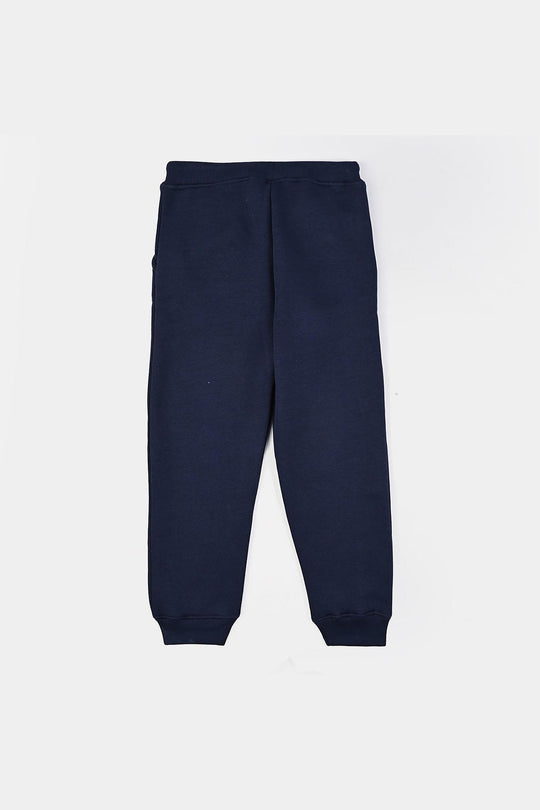 Boys Fleece Pajama - NAVY