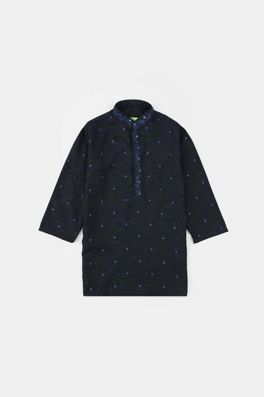Infant Boys Poly Viscose Suit (Royal) - Blue