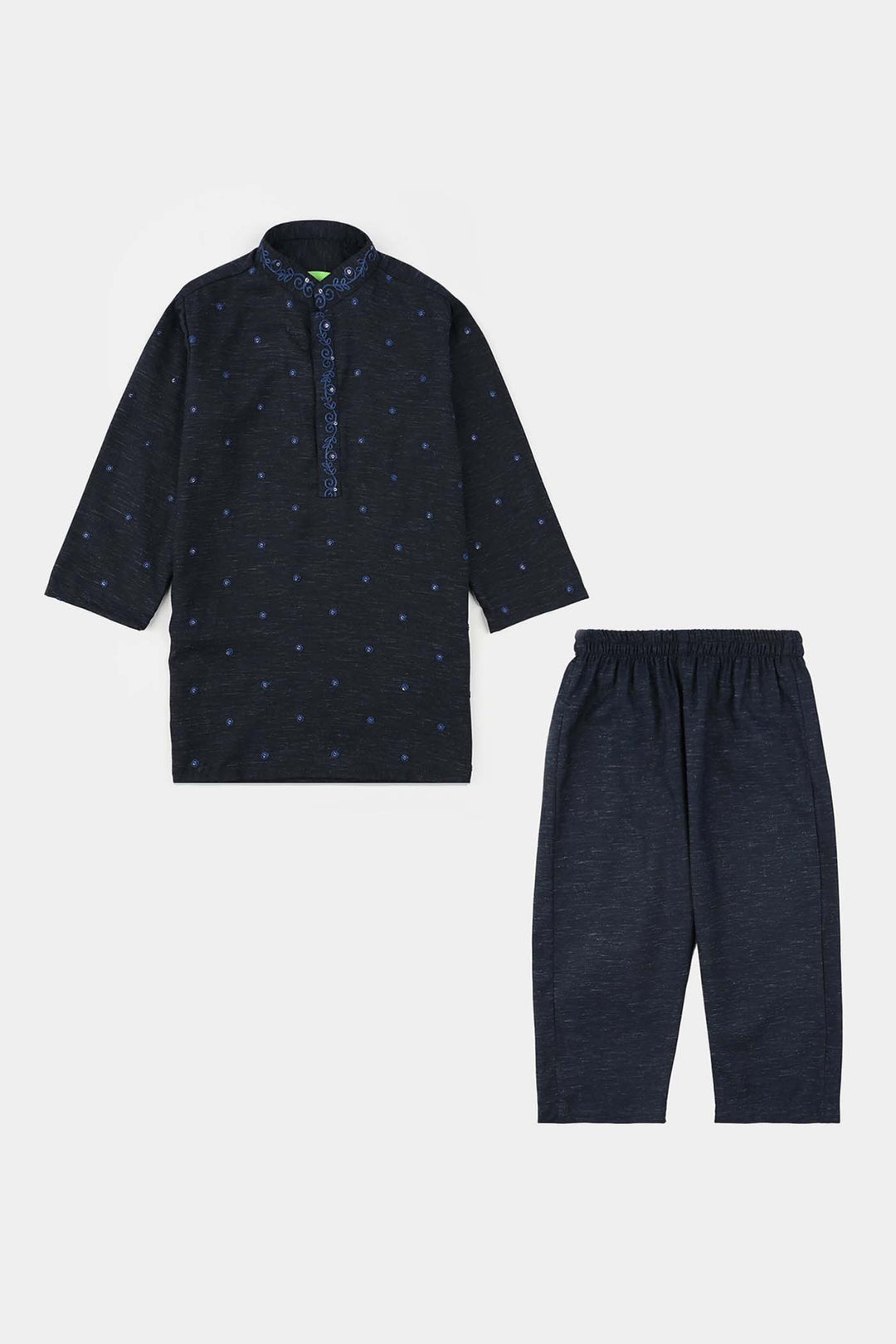 Infant Boys Poly Viscose Suit (Royal) - Blue