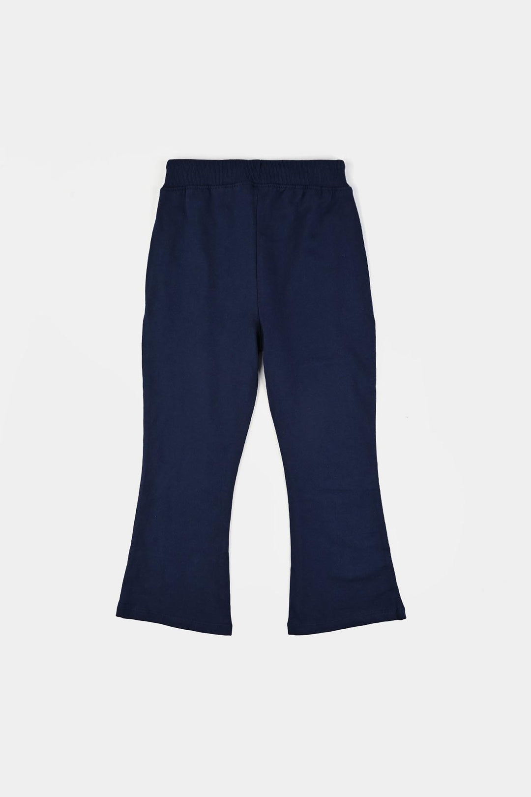 Girls Jersey/Terry Pajama Bloomer-NAVY