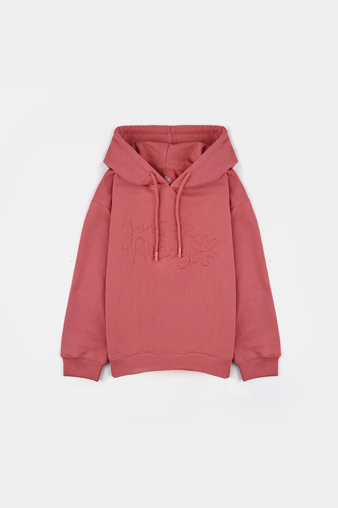 Girls Jersey/Terry Pullover Just be Ready