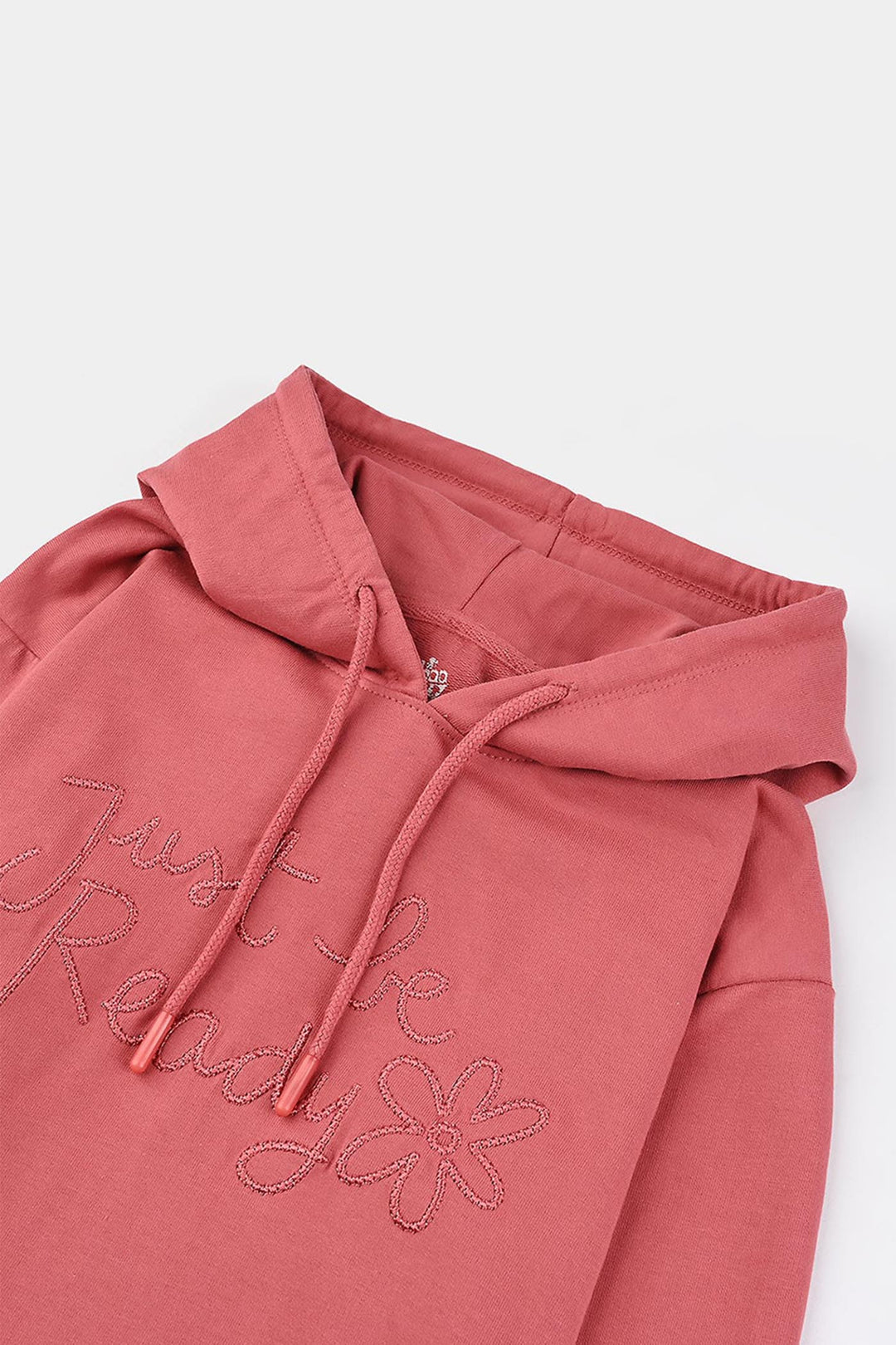 Girls Jersey/Terry Pullover Just be Ready