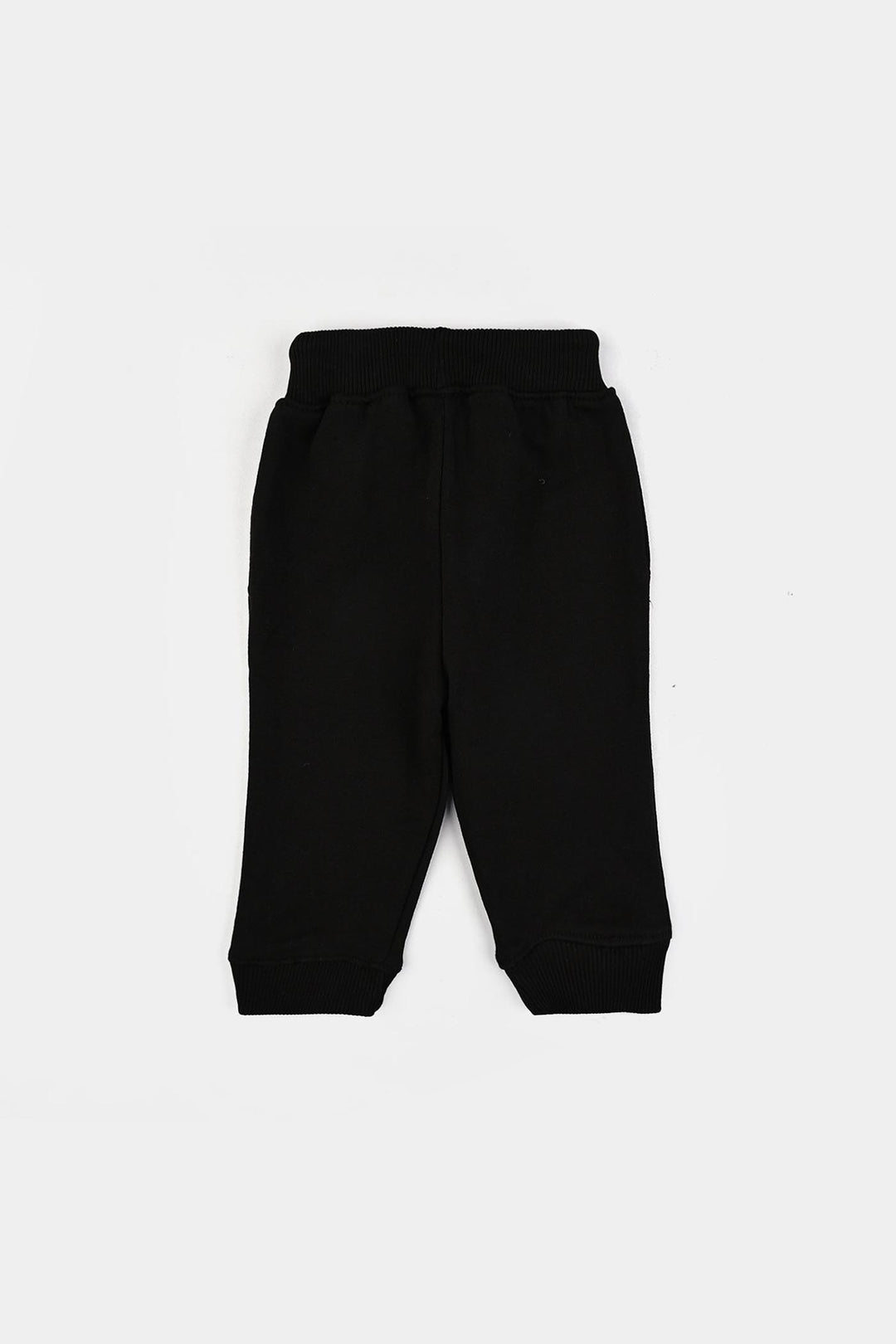 Infant Boys Jersey/Terry Pajama - Black