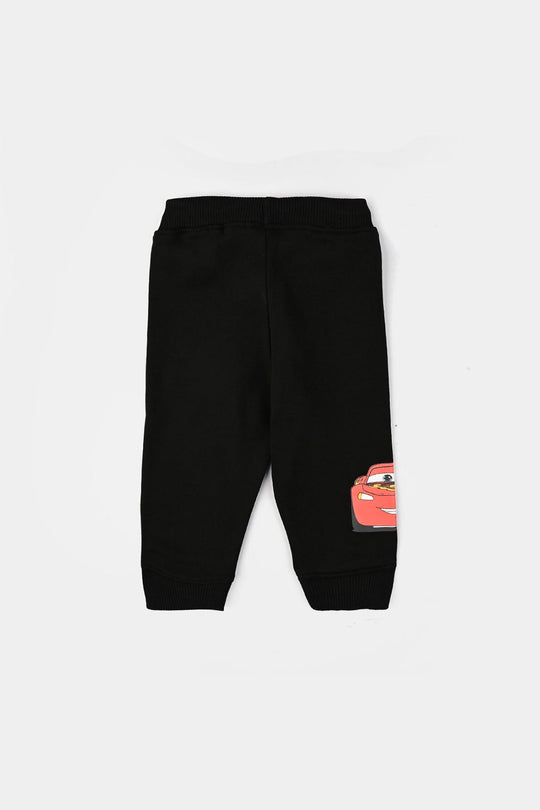 Infant Boys Fleece Pajama-BLACK