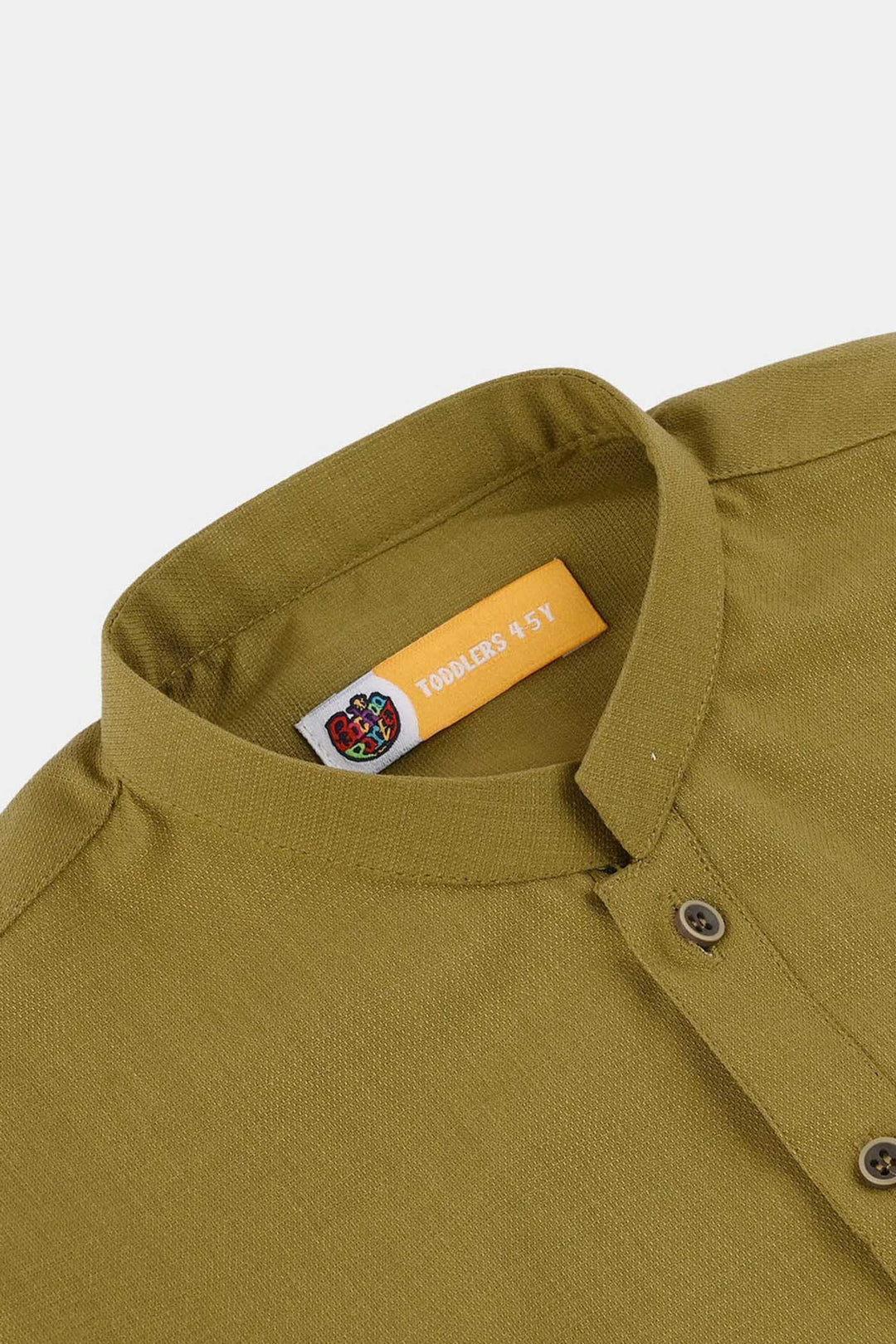 Boys Poly Viscose Kurta Pajama (Twill Tape) - Green