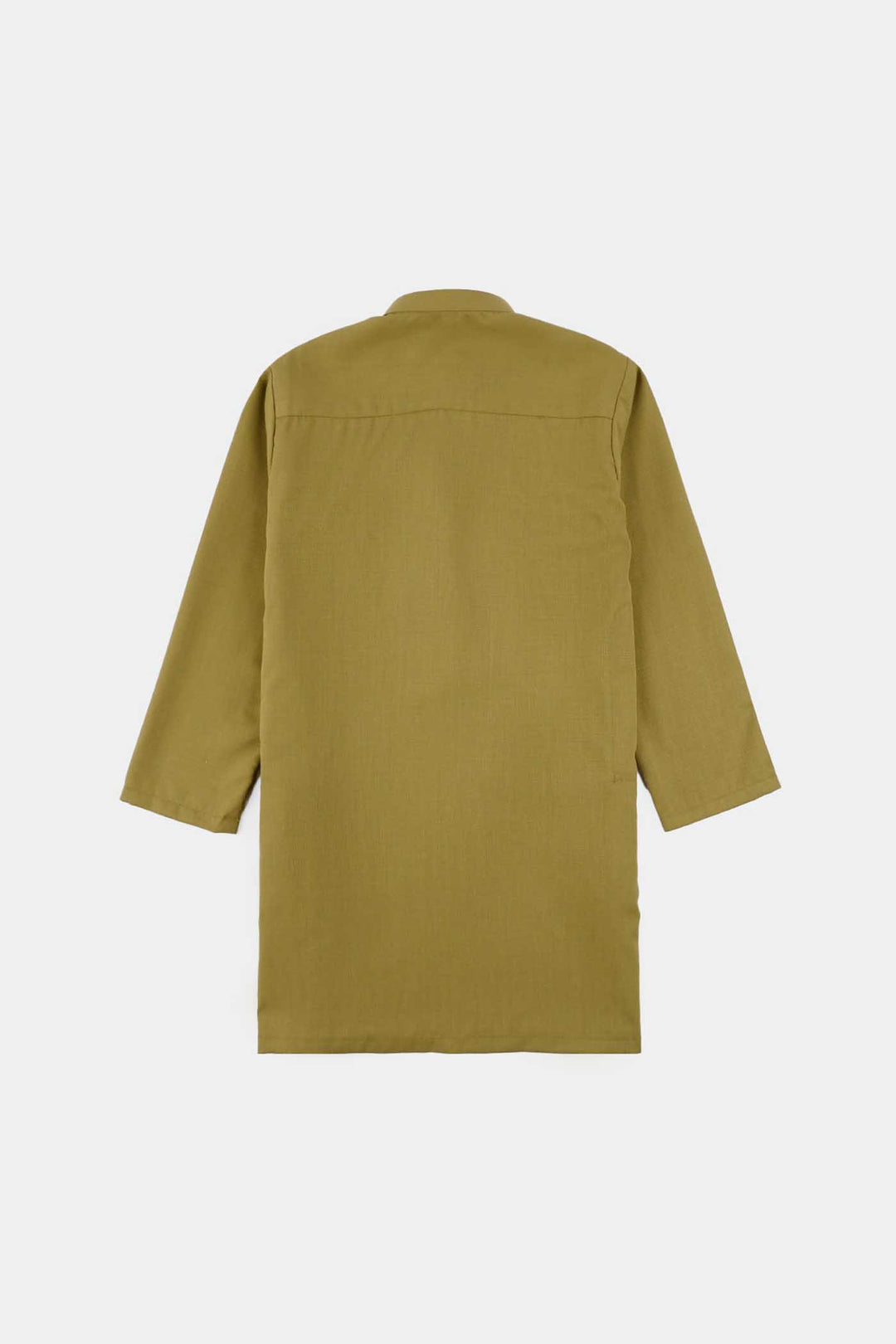 Boys Poly Viscose Kurta Pajama (Twill Tape) - Green