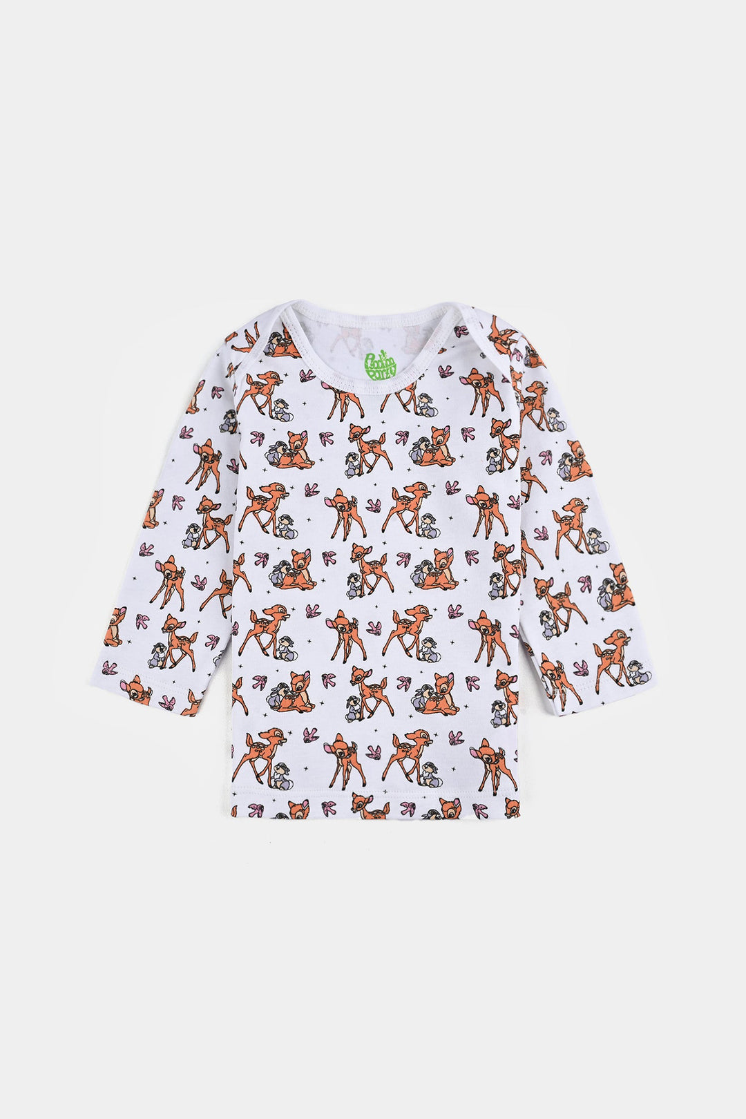 Infant Girls Cotton Interlock Bambi Cardigan Pack OF 3 - Pink.White