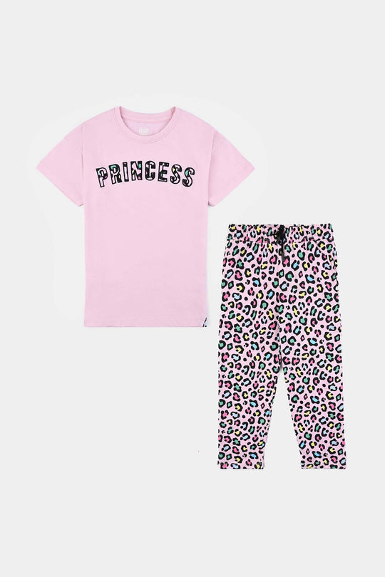 Girls Jersey/Terry 2 Piece Suit Princess-Mery.Rose