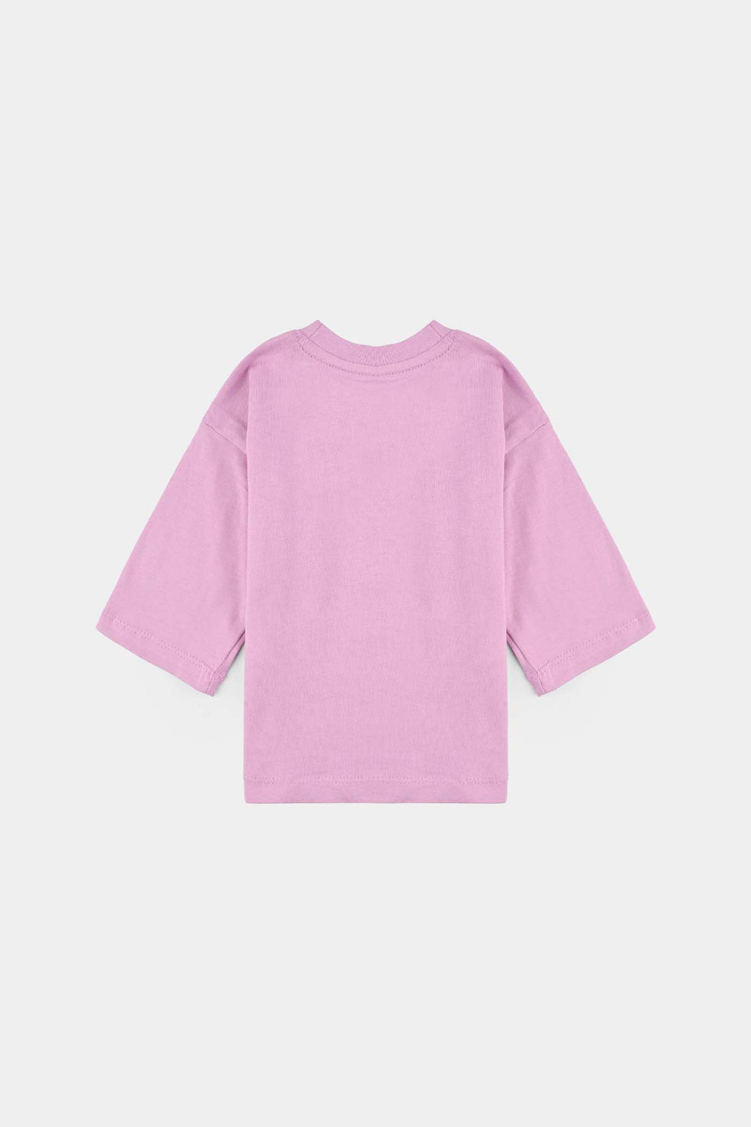Infant Girls Jersey/Terry T-Shirt F/S Little Duckling-Pink
